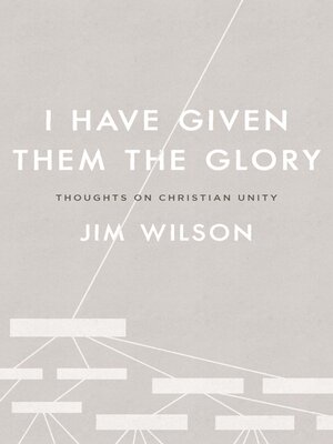 cover image of I Have Given Them the Glory